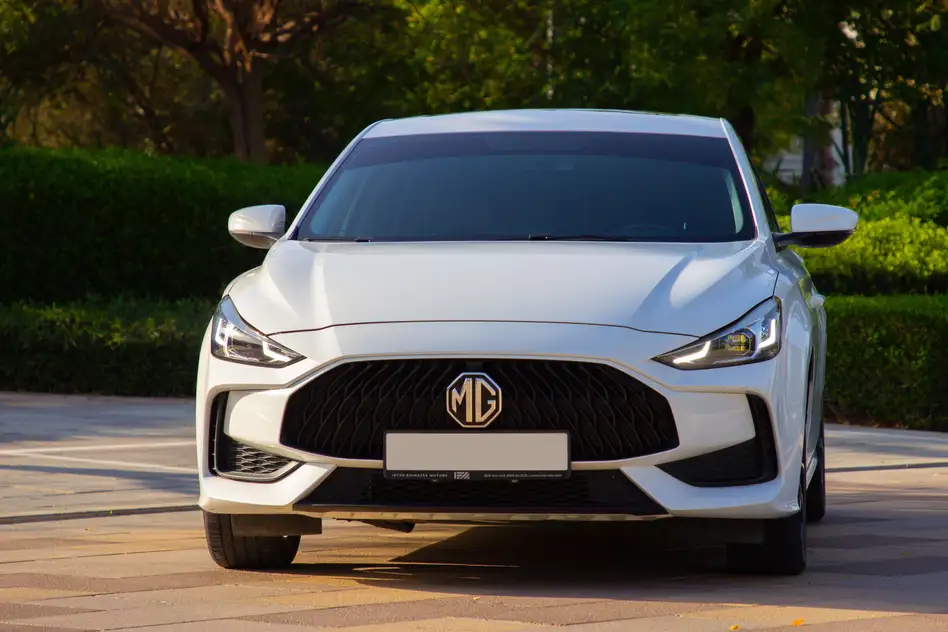MG GT for rent in Sharjah