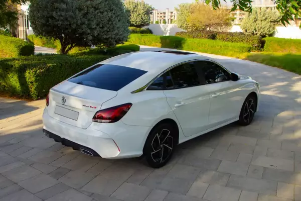 MG GT for rent in Dubai