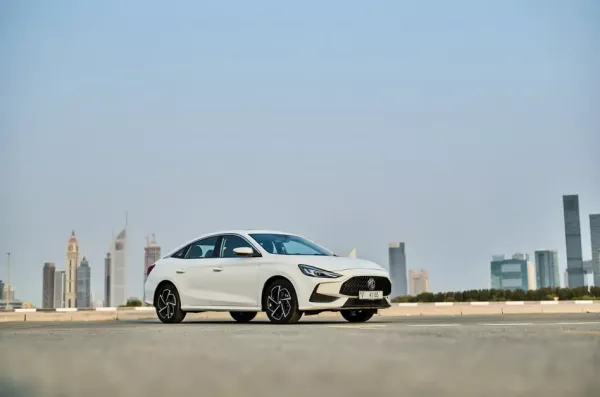 MG GT for rent in Dubai
