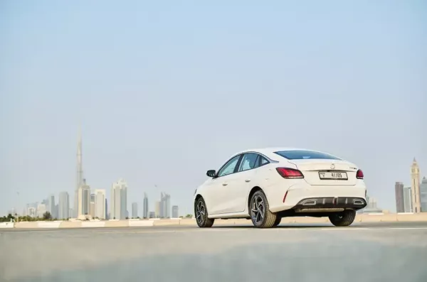 MG GT for rent in Dubai