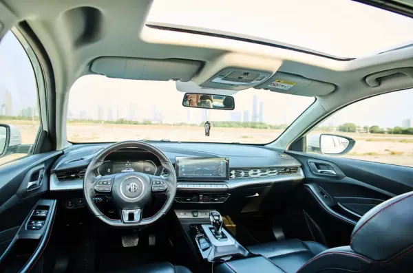 MG GT for rent in Dubai