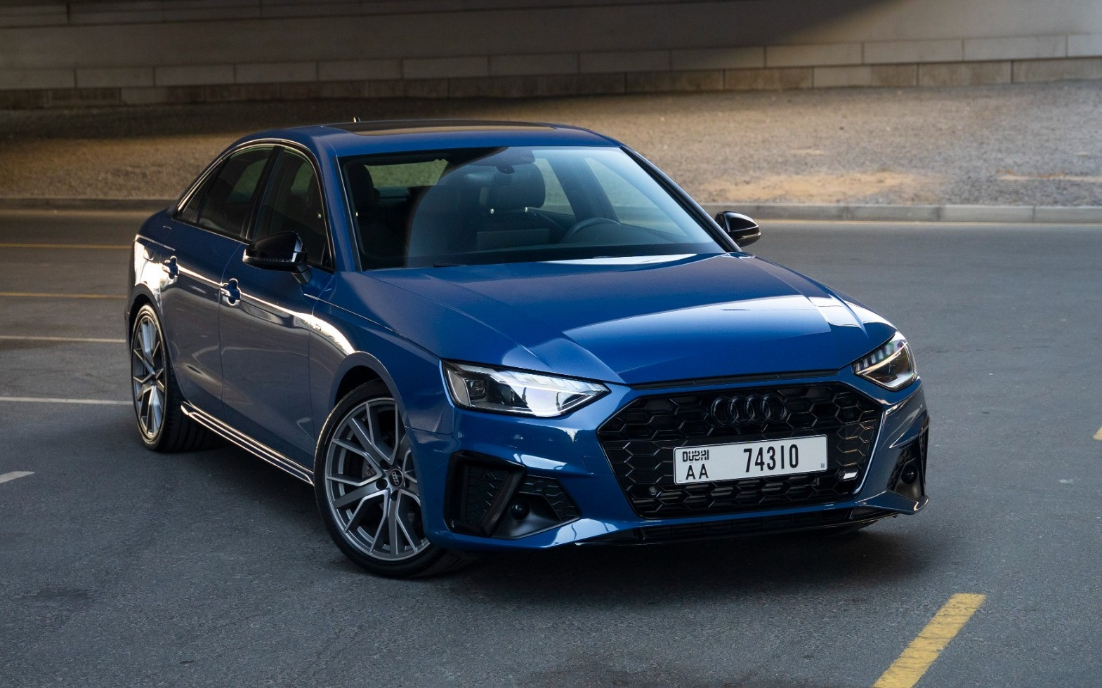 Audi A4 for rent in Dubai
