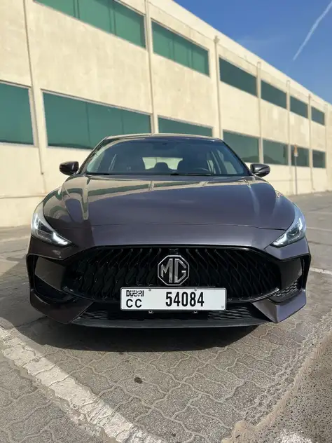 MG GT for rent in Ras Al Khaimah