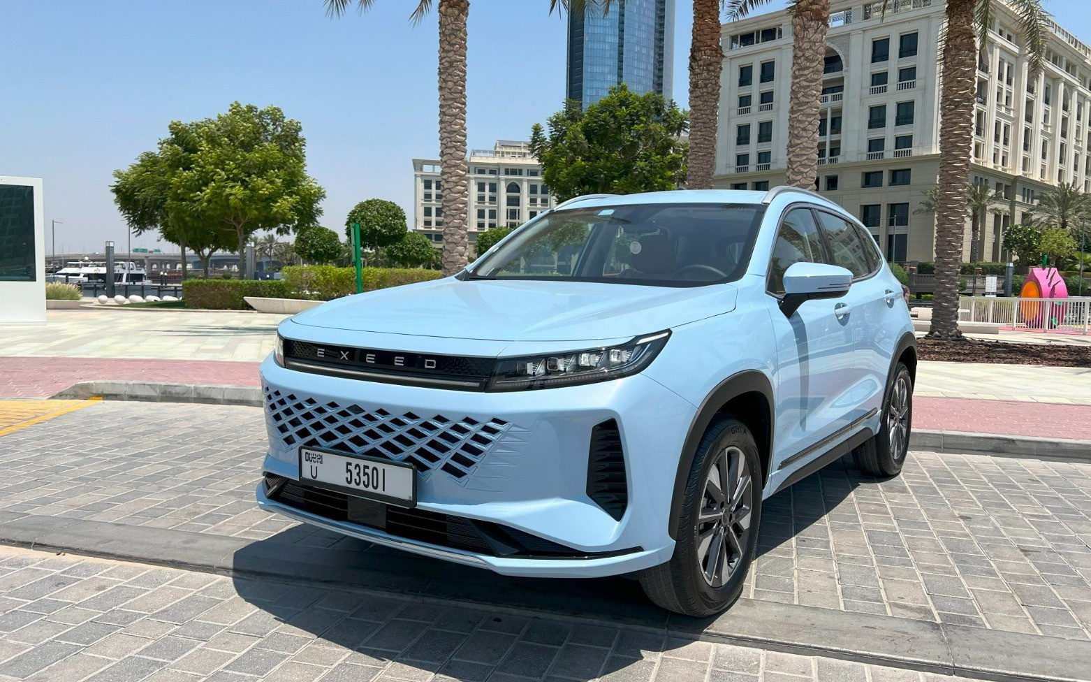 Exeed LX te huur in Abu Dhabi