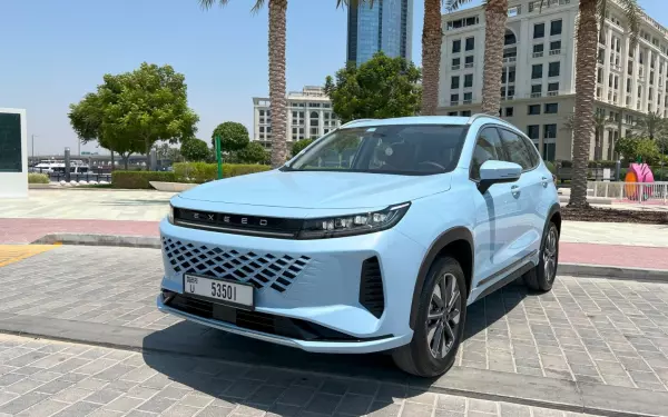 Exeed LX for rent in Dubai