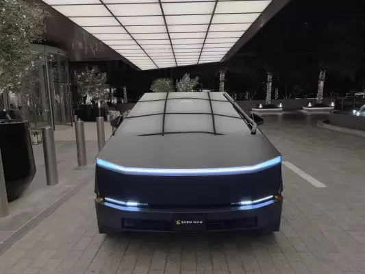 Tesla Cybertruck for rent in Dubai