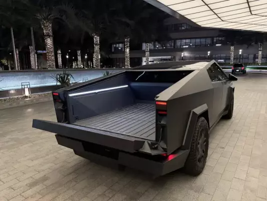 Tesla Cybertruck for rent in Dubai