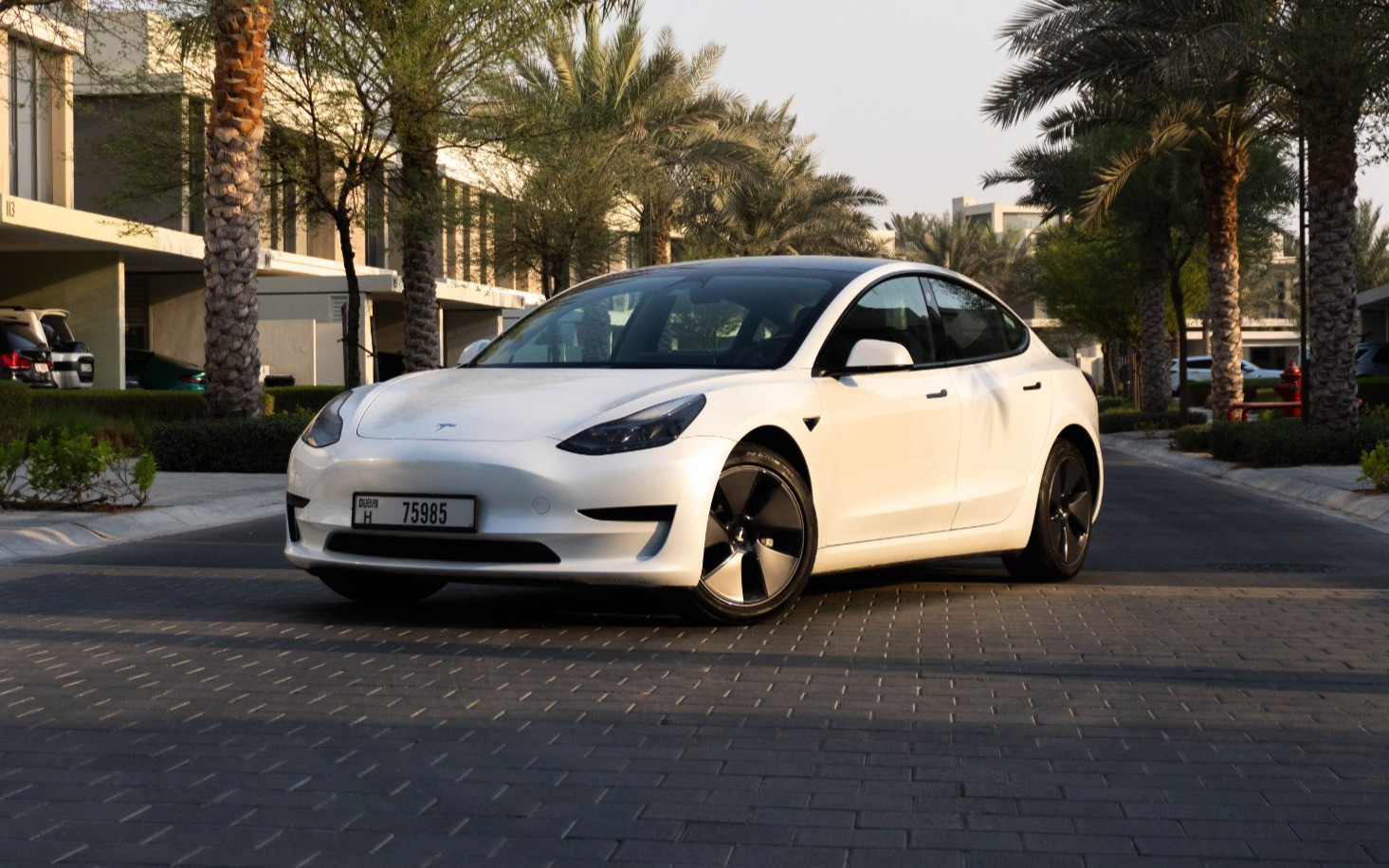 Tesla Model 3 for rent in Dubai
