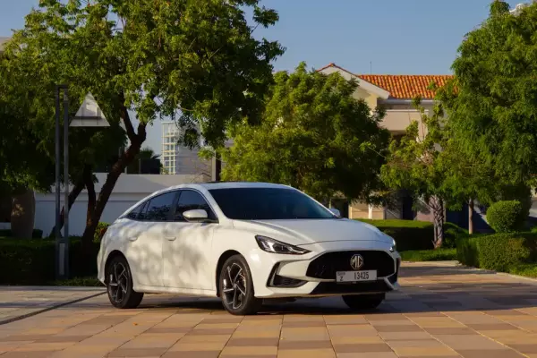 MG GT in affitto a Ras Al Khaimah
