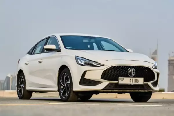 MG GT for rent in Dubai
