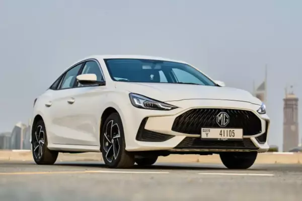 MG GT for rent in Dubai