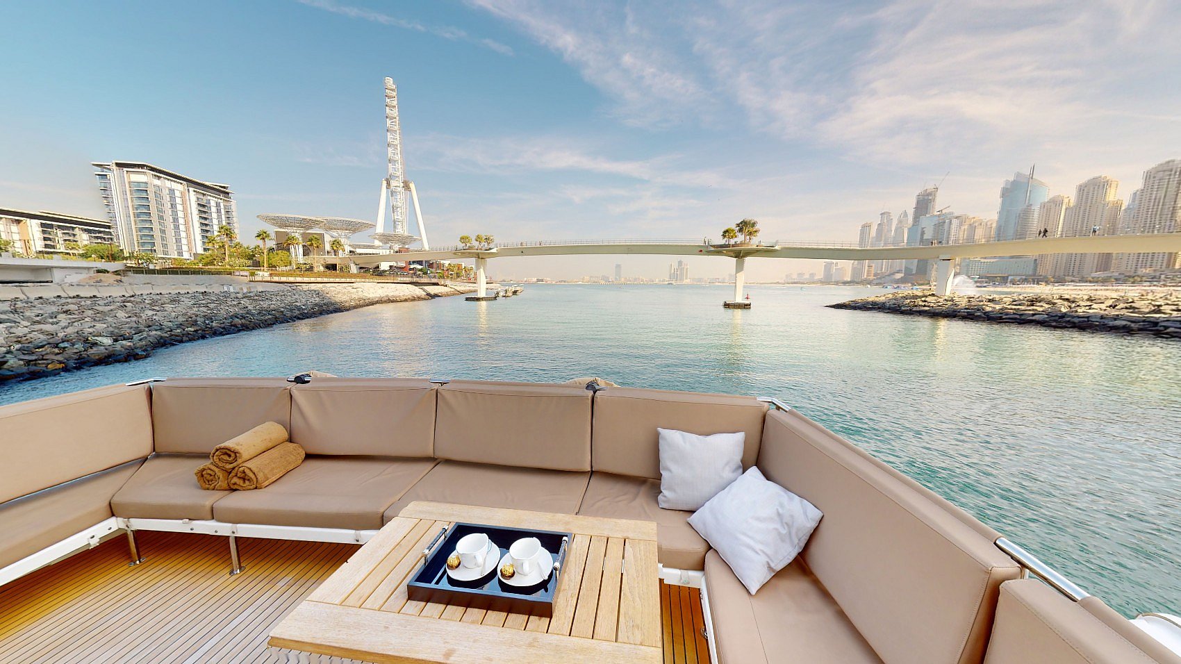 Galeon 78 футов (2018) в Dubai Harbour для аренды в Дубай 5