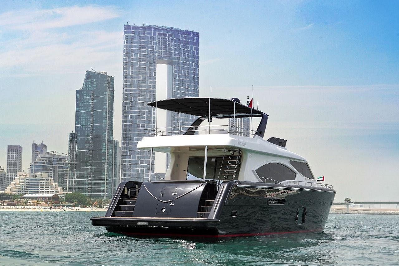 Gulf Craft 90 ft in Dubai Marina for rent in Dubai 0