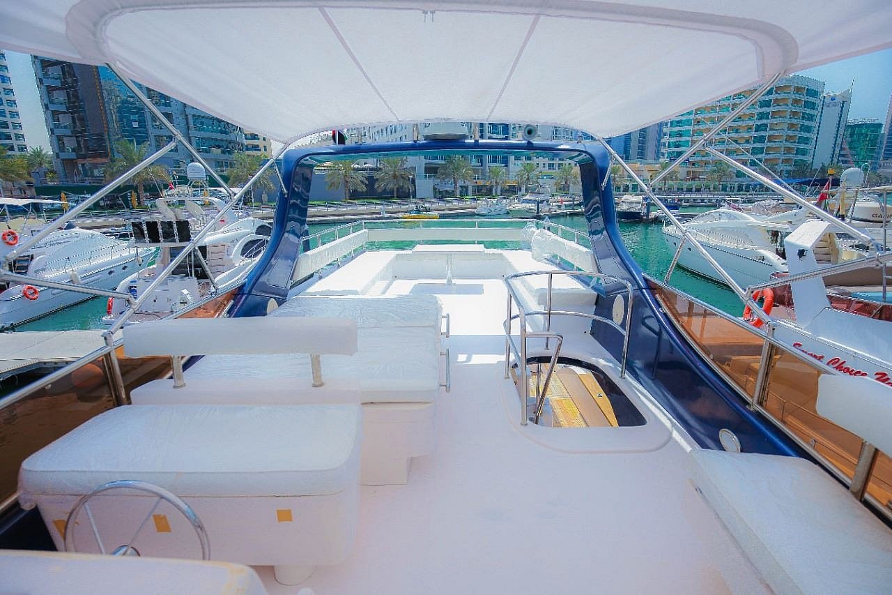 Hamdan 63 ft (2022) in Dubai Harbour for rent in Dubai 3
