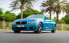 BMW 430i  cabrio (Bleue), 2021 à louer à Dubai