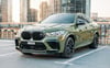 BMW X6 M Competition (Verde), 2022 para alquiler en Dubai