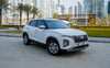 Hyundai Creta (Weiß), 2023  zur Miete in Dubai