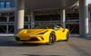 Ferrari F8 Tributo Spyder (Yellow), 2022 for rent in Dubai