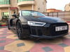 Audi R8 Spider (Black), 2018 para alquiler en Dubai 2