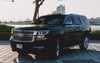 Chevrolet Tahoe (Noir), 2018 à louer à Dubai 2