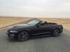 Ford Mustang Convertible (Black), 2018 para alquiler en Dubai 0