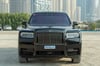 黑色 Rolls Royce Cullinan- BLACK BADGE, 2021 迪拜汽车租凭 