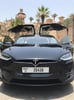 Tesla Model X (Negro), 2017 para alquiler en Dubai 2