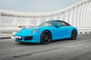 Porsche 911 Carrera cabrio (Синий), 2018 для аренды в Дубай 0