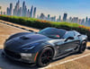 رمادي غامق Corvette Grandsport, 2019 للإيجار في دبي 