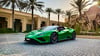 Lamborghini Evo Spyder (Зеленый), 2021 для аренды в Дубай 0