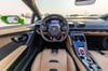 在迪拜 租 Lamborghini Evo Spyder (绿色), 2022 3