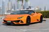 إيجار Lamborghini Evo Spyder (البرتقالي), 2020 في دبي 4