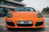 橙子 Porsche Boxster, 2016 迪拜汽车租凭 