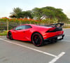 Lamborghini Huracan (Red), 2018 for rent in Dubai 0