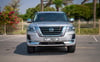 Silver Grey Nissan Patrol Platinum V6, 2021 for rent in Dubai 