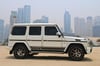 白色 Mercedes G class, 2016 迪拜汽车租凭 