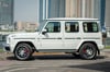 أبيض Mercedes G63, 2021 للإيجار في دبي 
