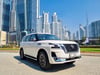Nissan Patrol V8 Platinum (White), 2022 for rent in Dubai 8