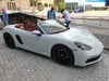أبيض Porsche Boxster, 2021 للإيجار في دبي 