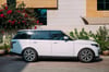 White Range Rover Vogue, 2020 for rent in Dubai 