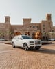 White Rolls Royce Cullinan, 2022 for rent in Dubai 