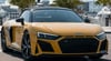 Audi R8 Spyder (Yellow), 2020 for rent in Abu-Dhabi 0