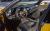 Ferrari F8 Tributo Spyder (Yellow), 2022 hourly rental in Dubai