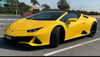 Lamborghini Evo Spyder (Yellow), 2022 for rent in Dubai 2