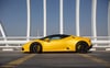 Lamborghini Huracan Spyder (Yellow), 2021 for rent in Dubai 1