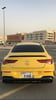 الأصفر Mercedes CLA 35AMG, 2021 للإيجار في دبي 