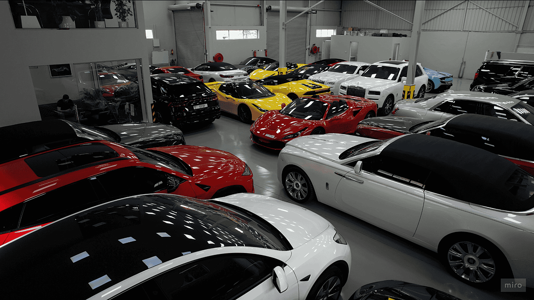 luxury car fleet photo 1
