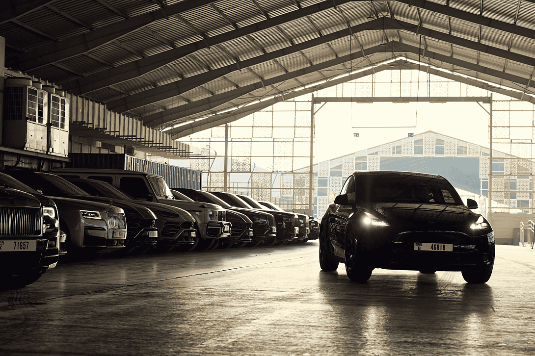 luxury car fleet photo 2