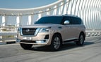 Nissan Patrol V8 Platinum (Beige), 2021 for rent in Dubai