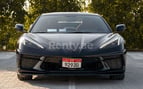 Chevrolet Corvette (Черный), 2021 для аренды в Абу-Даби